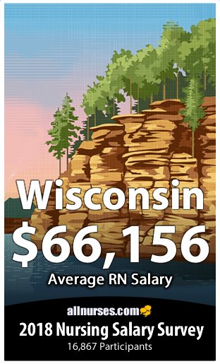 Wisconsin registered nurse salary