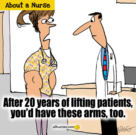 After 20 years of lifting, you'd have these arms to.