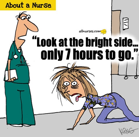 Look at the bright side... only 7 hours to go.