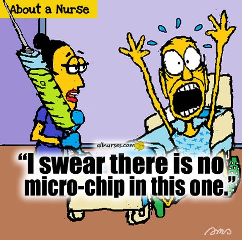 I Swear There Is No Microchip In This Needle.