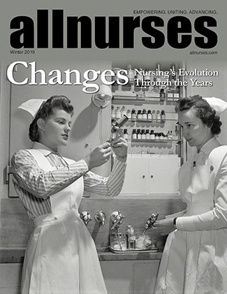 Where can I download the allnurses Magazine?