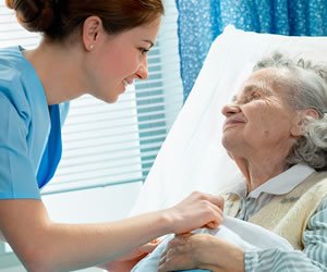 In Bed with Dying Patient