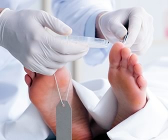 Autopsy Nurse in the Morgue