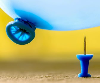 Nurse Beth Pops New Grad's Bubble