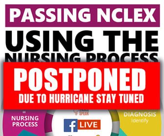 POSTPONED LIVE EVENT: Using the Nursing Process to Pass NCLEX