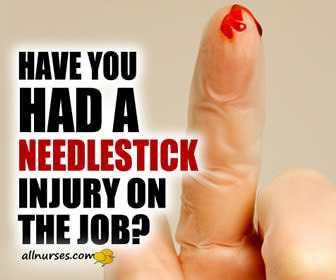 Have you had a needlestick injury on the job?