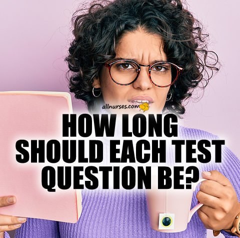 How much time per test question?