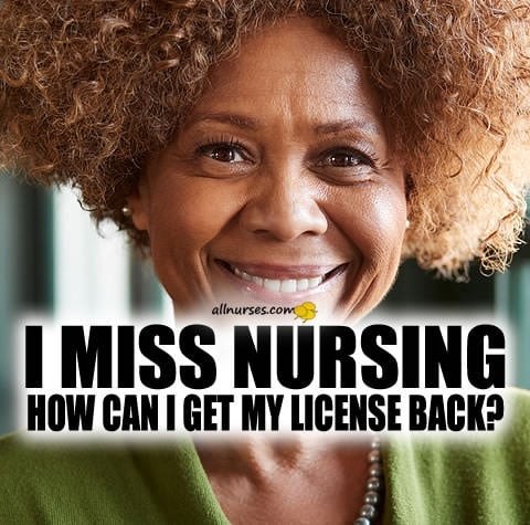 My License Lapsed and I Want to Practice Nursing Again