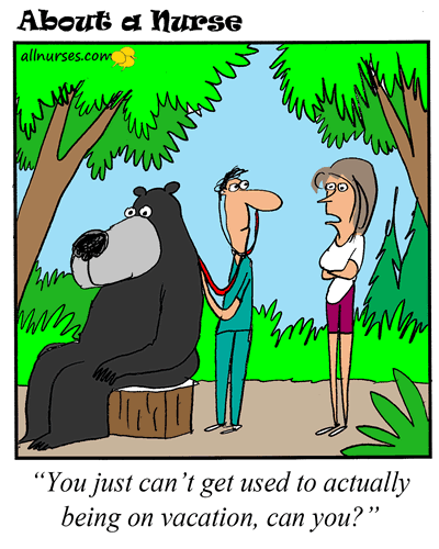 On vacation but thinking about work...