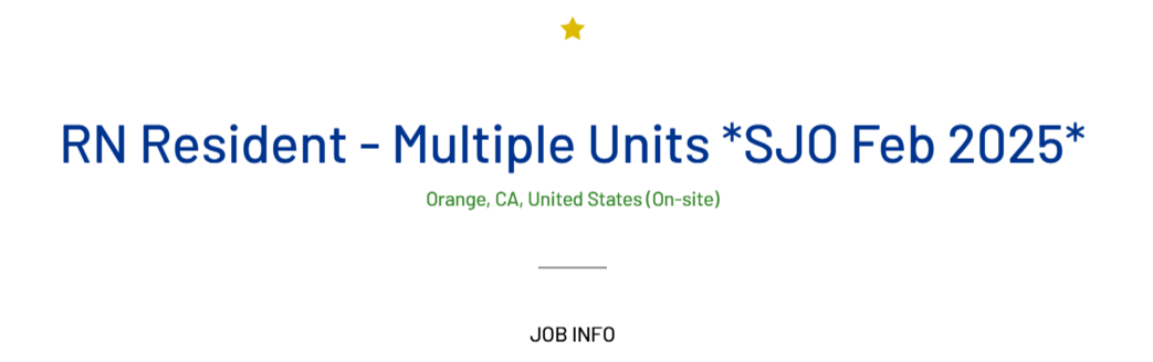 SJO Feb 2025-Providence RN Residency Program