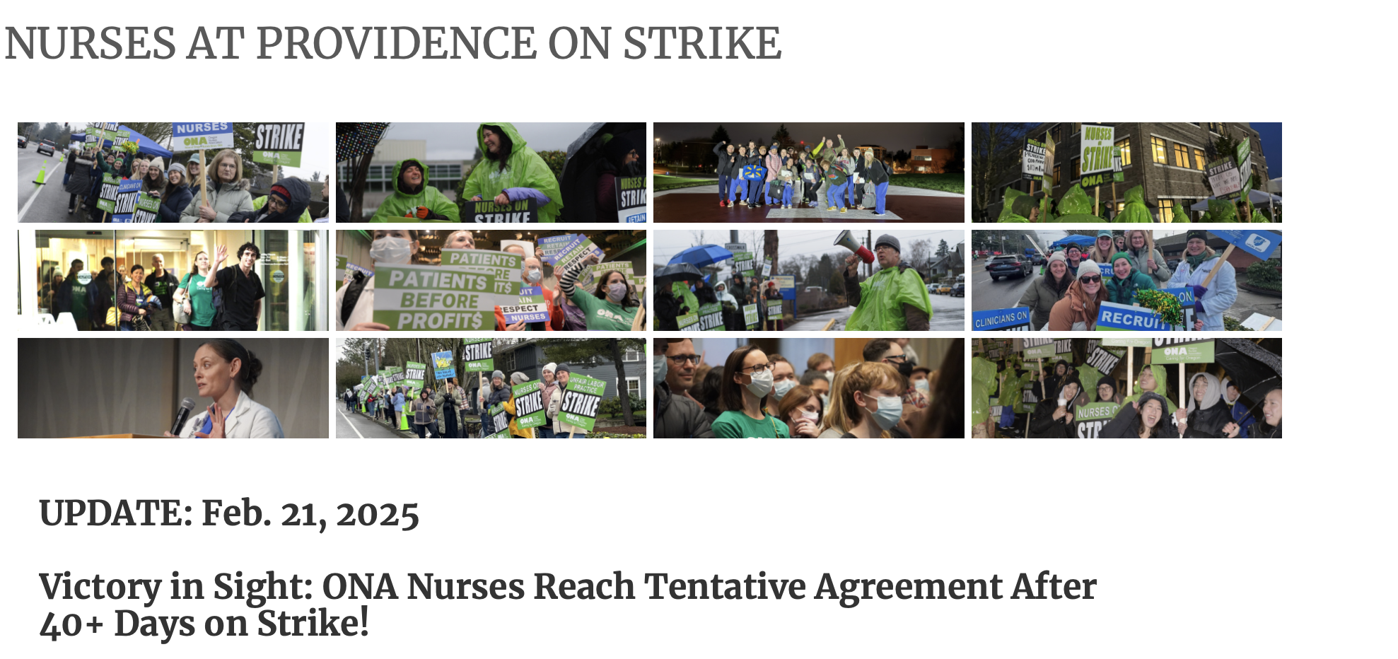 Safe Staffing Comes at a Cost—43 Days on the Picket Line