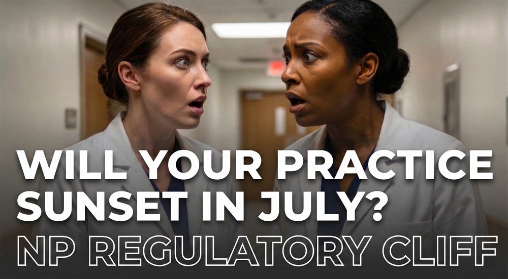 The 2026 Regulatory Cliff: Will Your NP Practice Independence Sunset This July?